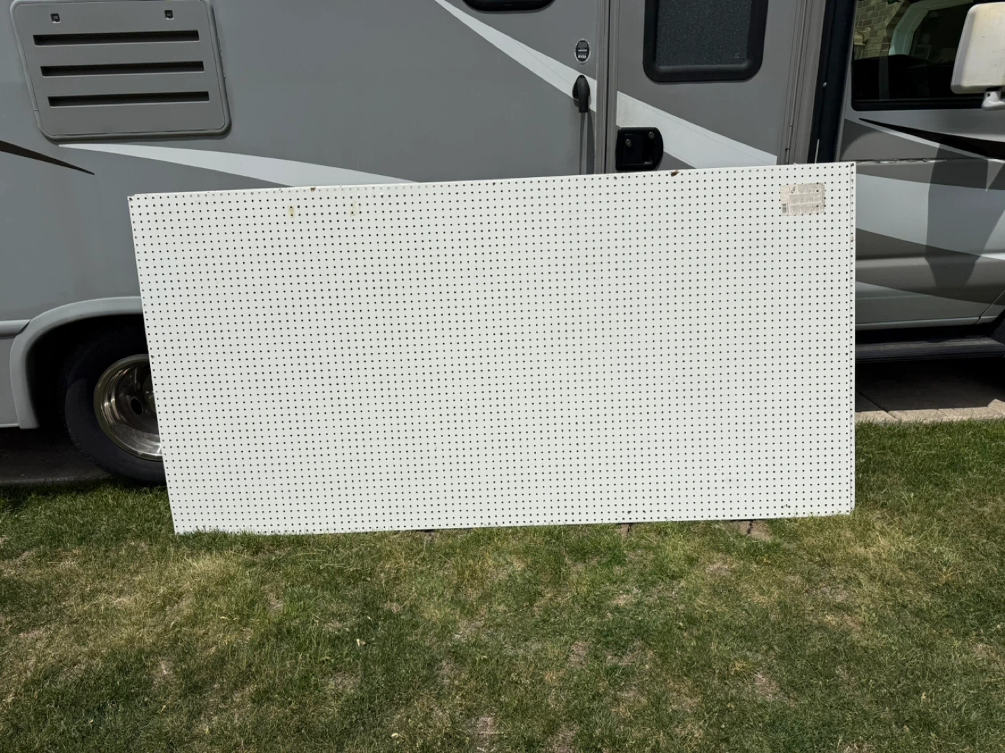 Pegboard Organizer Panels (White & Brown) - photo 3