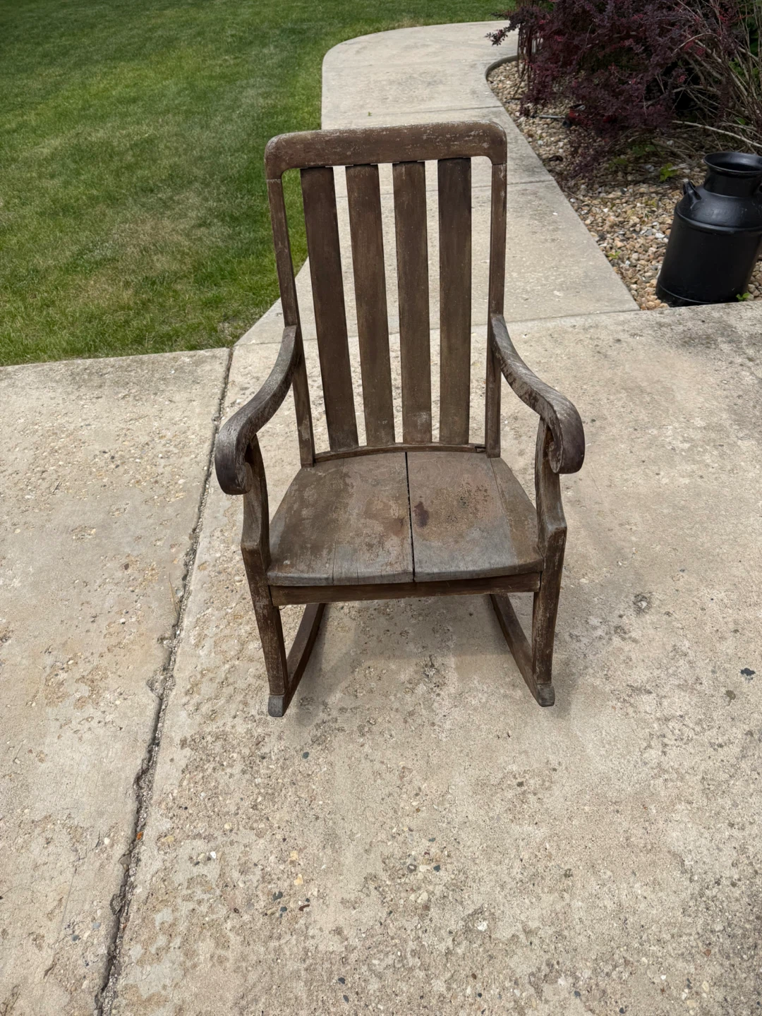 Vintage Wooden Rocking Chair