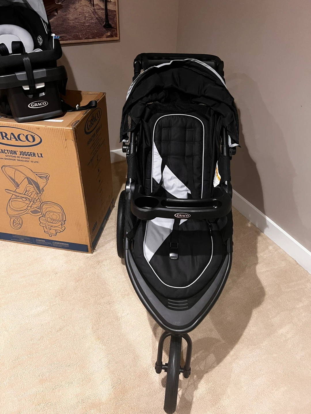 Graco Jogging Stroller and Car Seat Travel System - photo 2