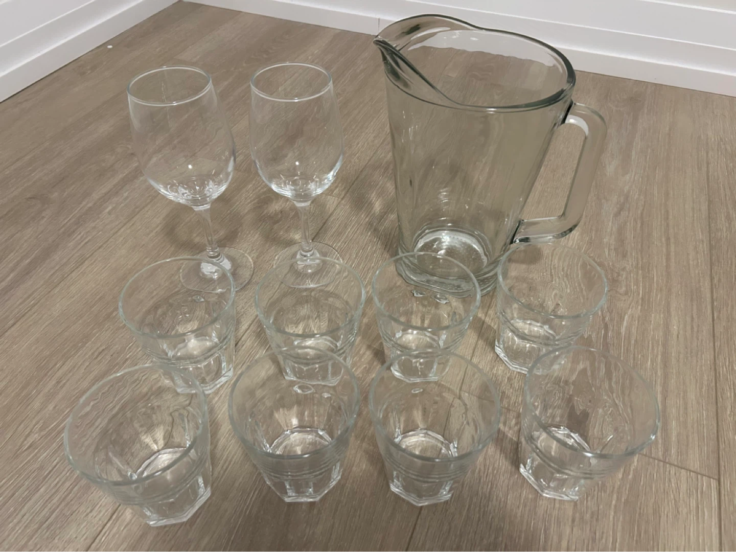 Glass Pitcher and Tumbler Set - photo 4