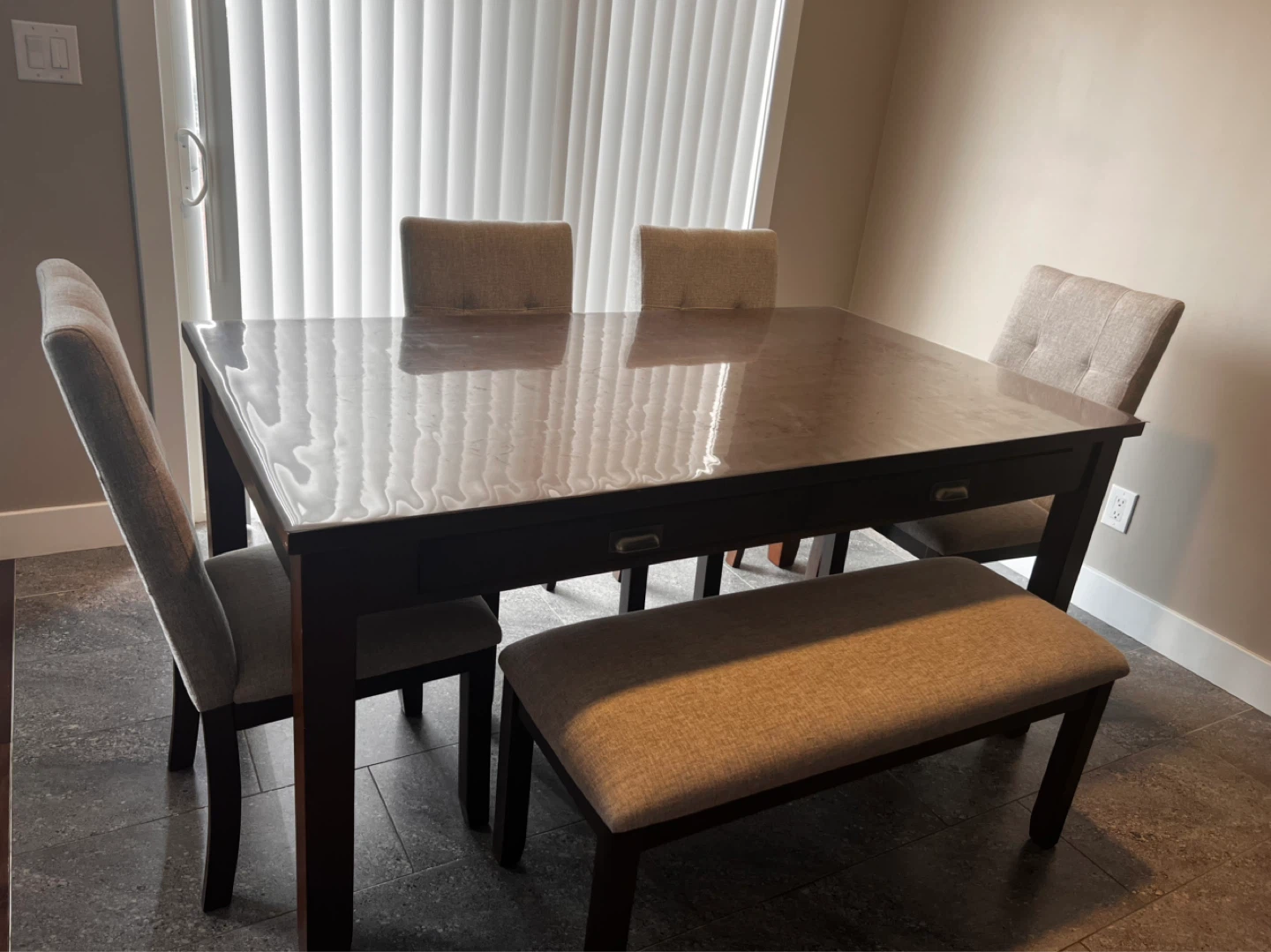 Dining Table and Chairs Set