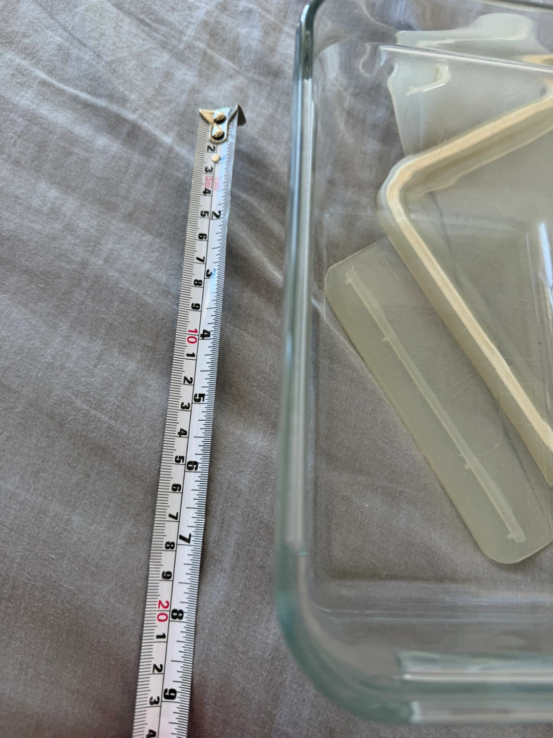 2 Glass Food Storage Containers with Lids - photo 3