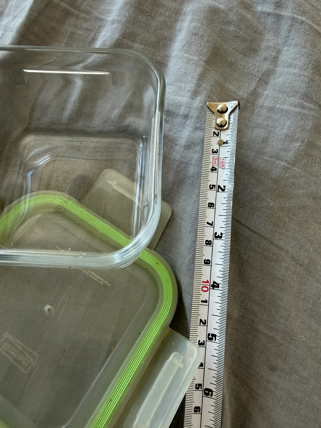 2 Glass Food Storage Containers with Lids - photo 4
