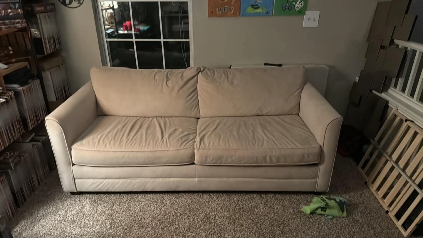 Sleeper Sofa - Tan - photo 5