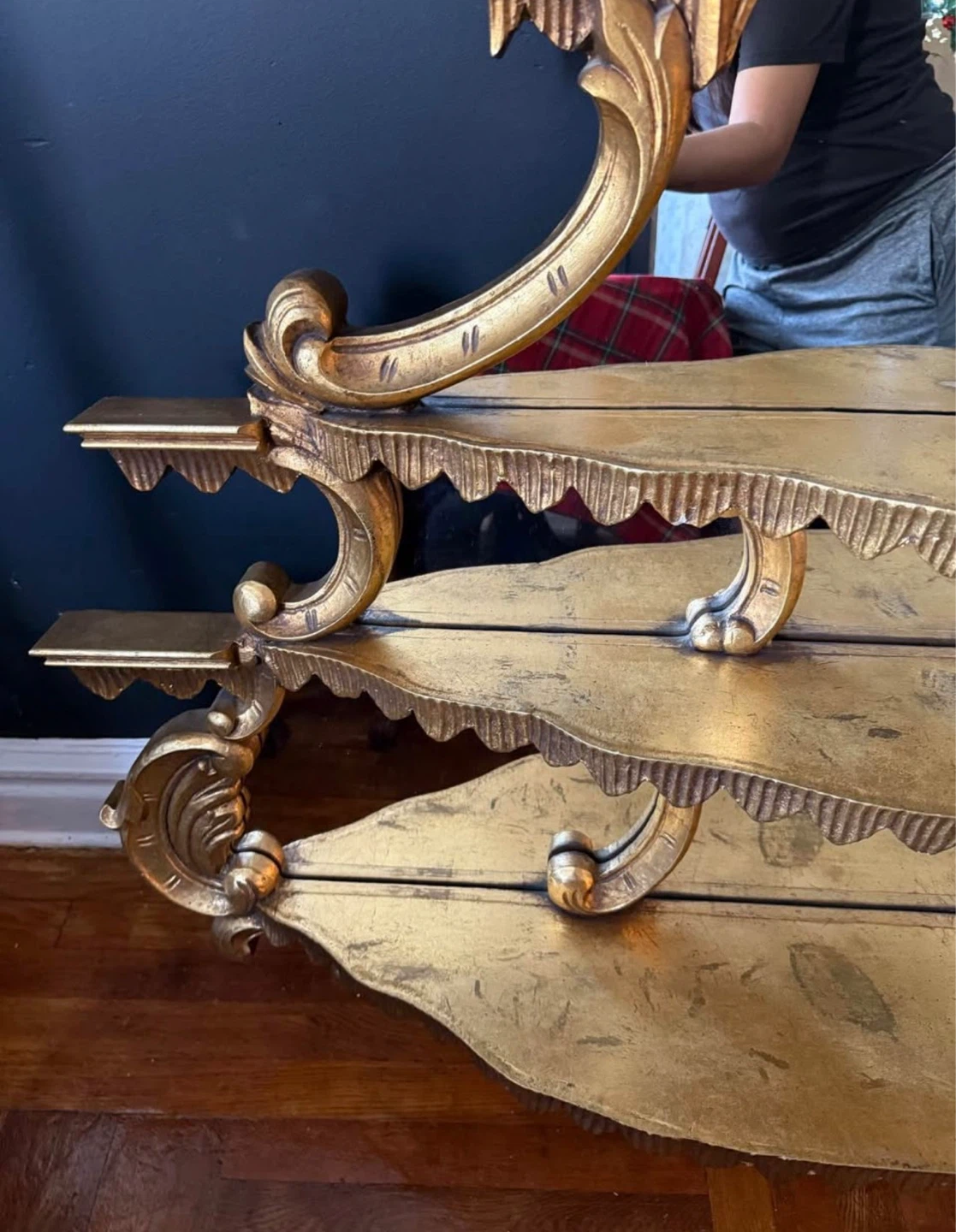 Vintage Mirrored Shelves - photo 4