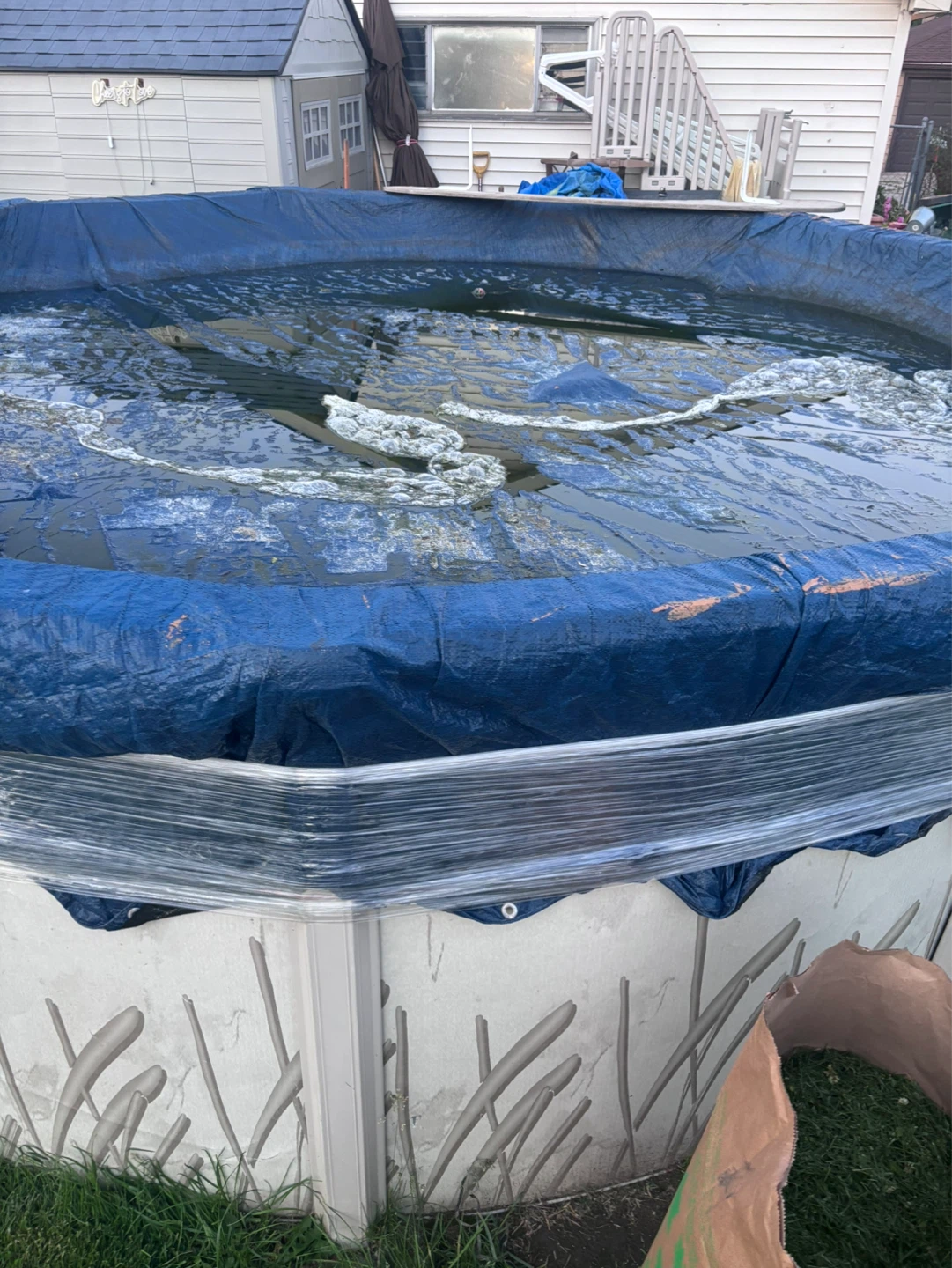 15ft Above Ground Pool with Ladder - photo 5