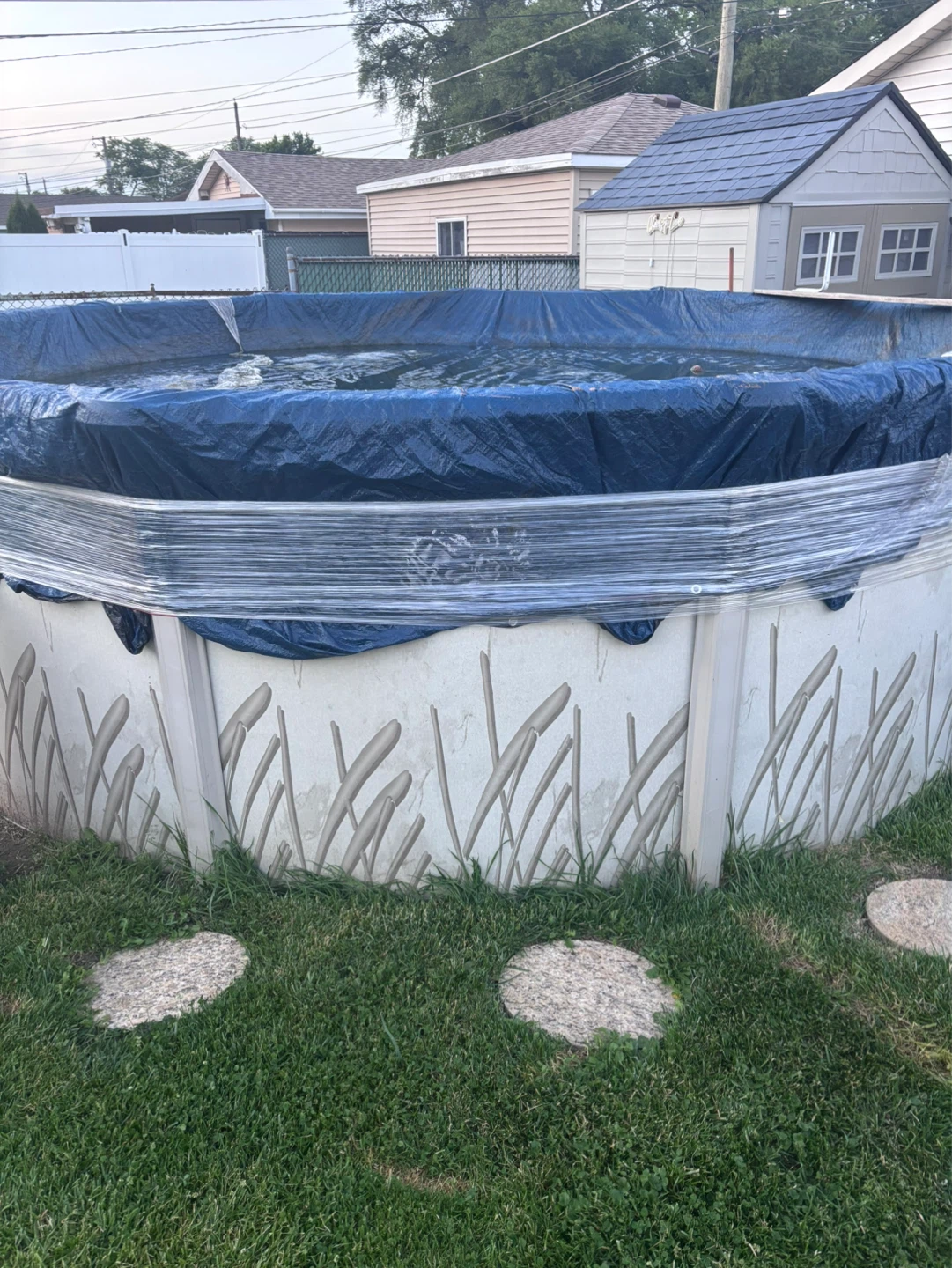 15ft Above Ground Pool with Ladder - photo 4