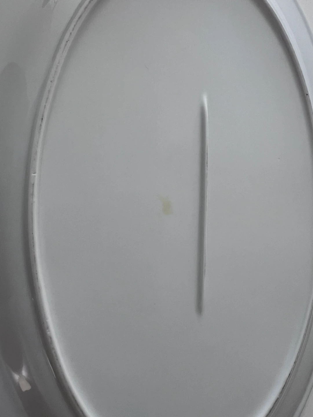 White Oval Platter Plate - 15 Inch - photo 5