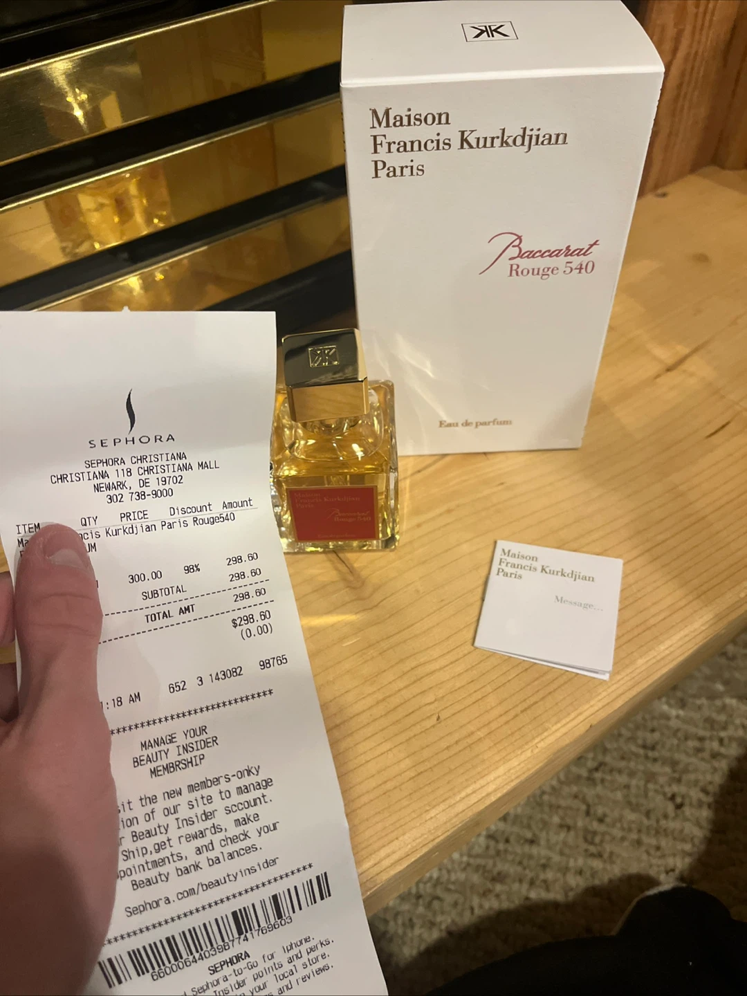 Maison Francis Kurkdjian Baccarat Rouge 540 Eau de Parfum