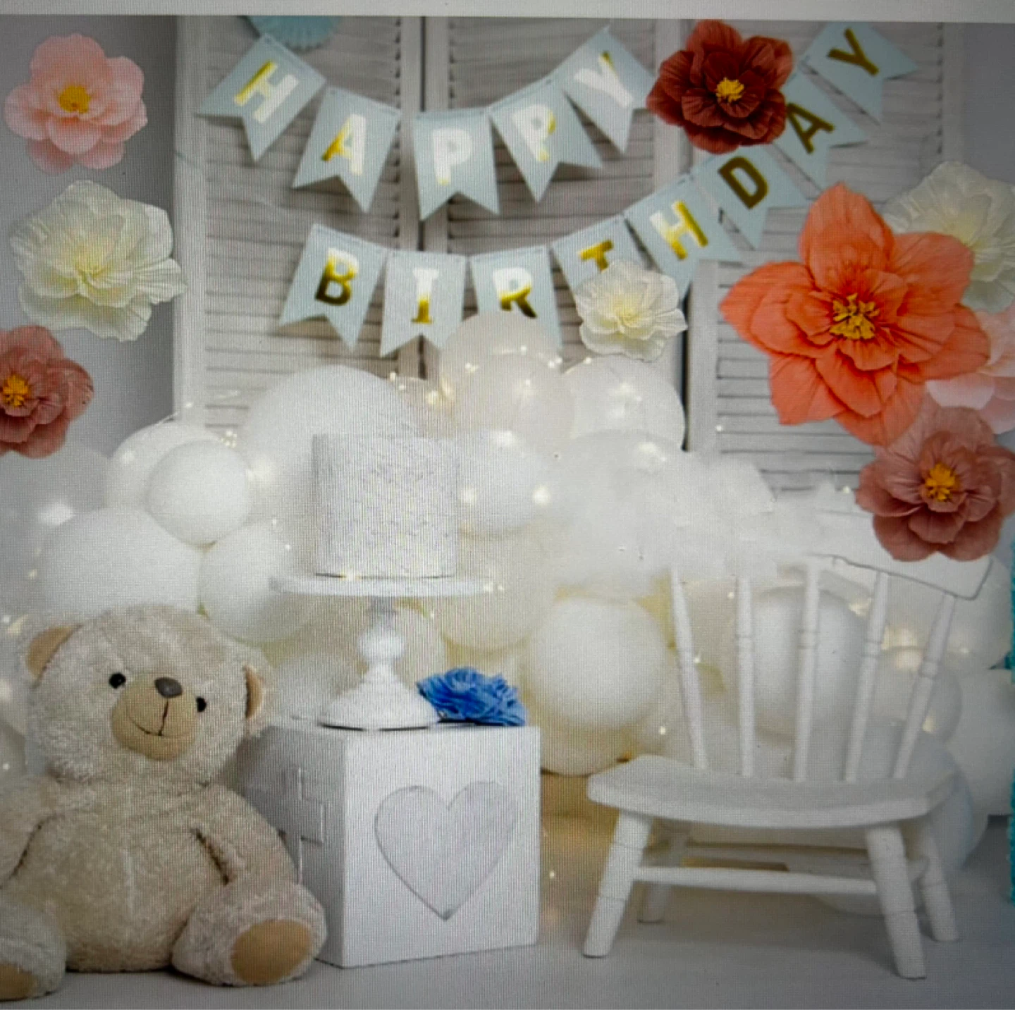 Crepe Paper Flowers Party Decorations - photo 5