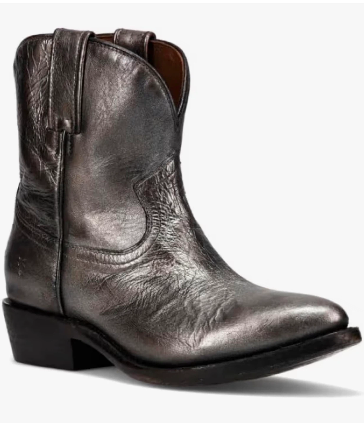 Frye Women's Metallic Leather Ankle Boots - photo 4