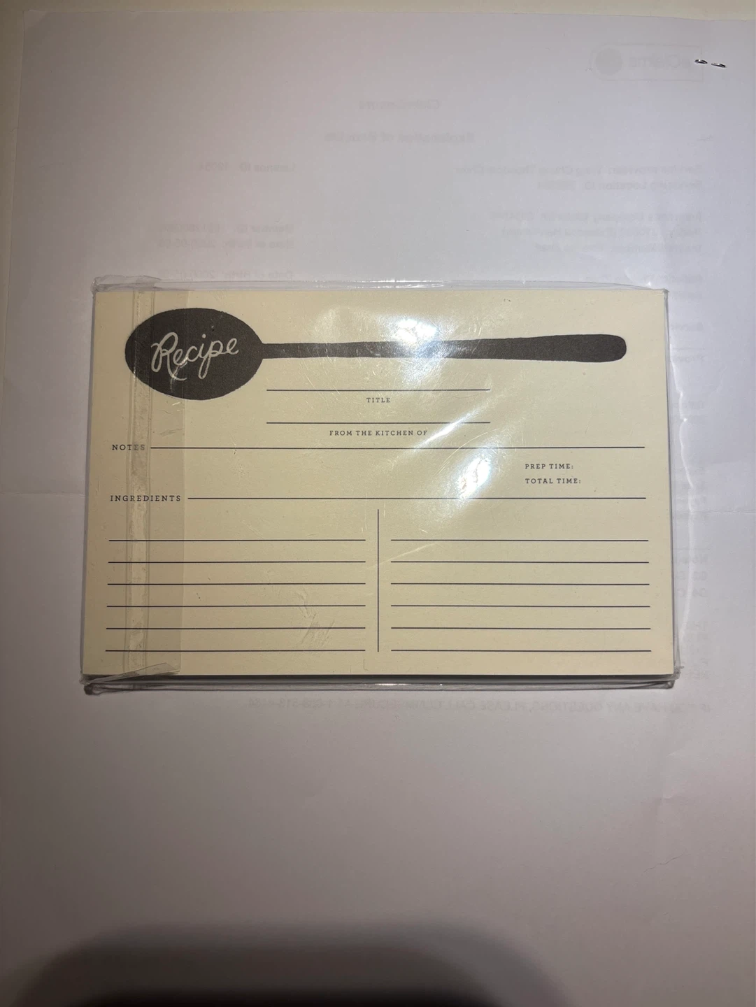 Rifle Paper Co. Recipe Box with Cards - photo 4