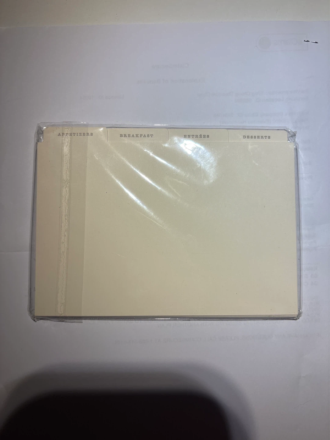 Rifle Paper Co. Recipe Box with Cards - photo 5