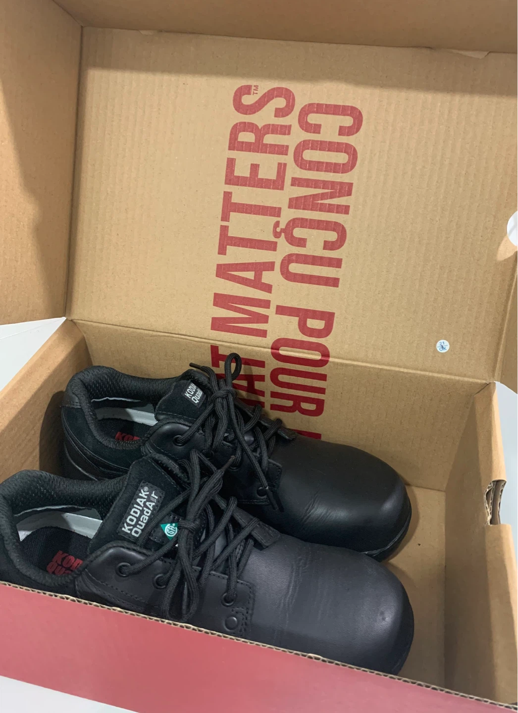 Kodiak Greer Men's Black Work Shoes Size 10 - photo 5