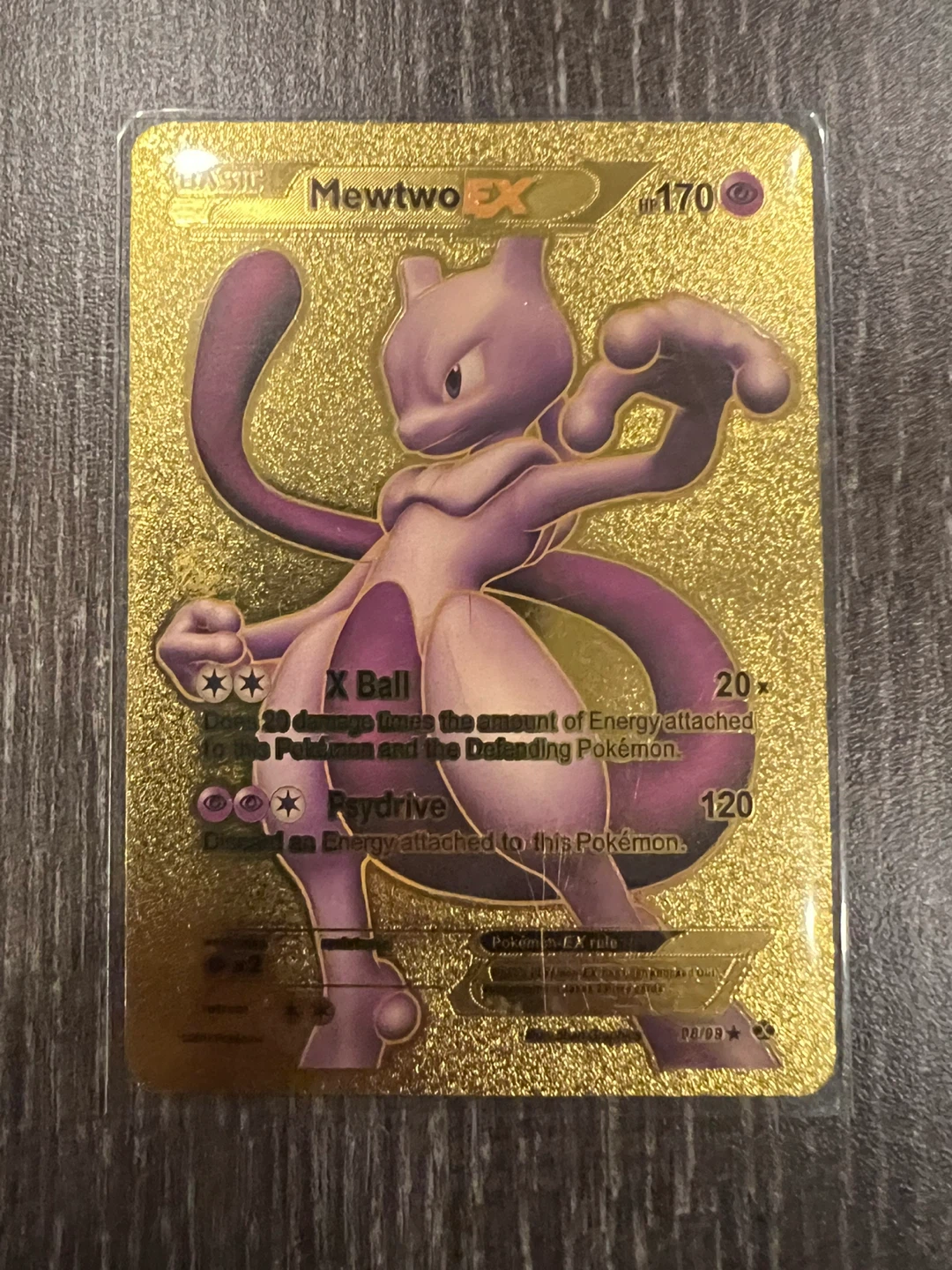 Mewtwo EX Pokémon Card