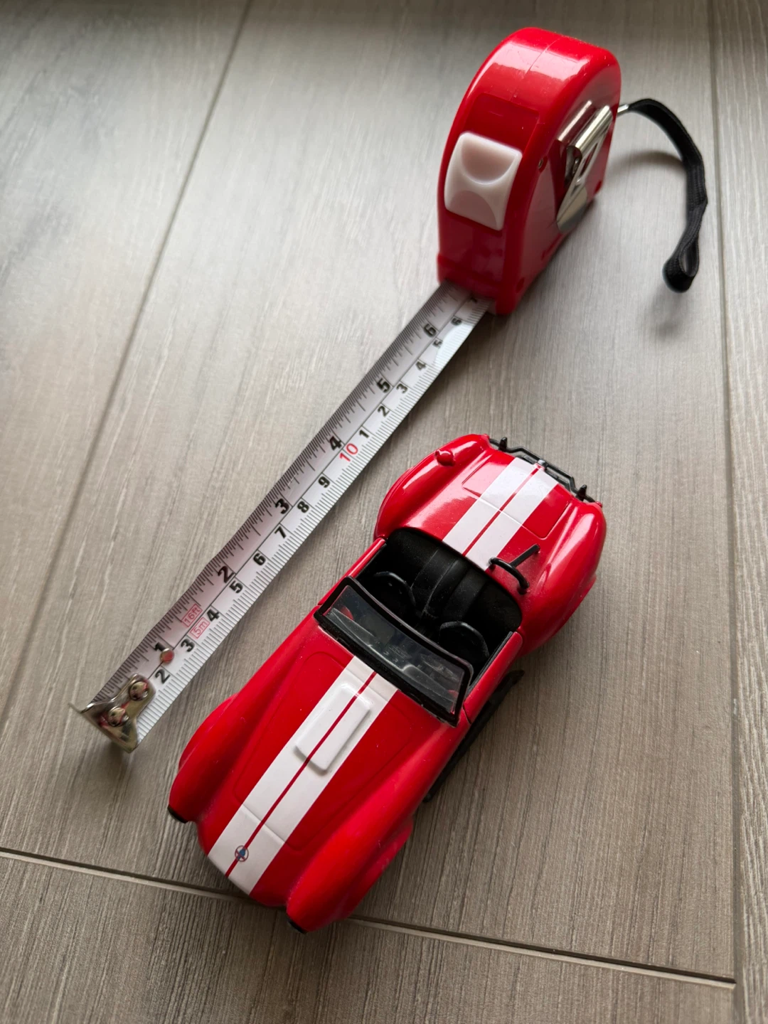 Red Cobra Toy Car with White Stripes - photo 4