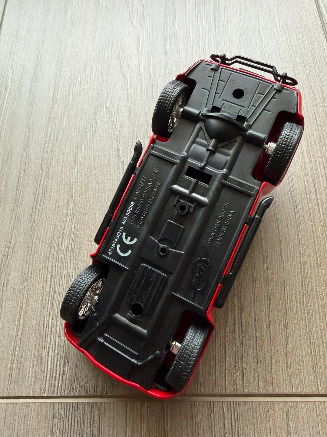 Red Cobra Toy Car with White Stripes - photo 3