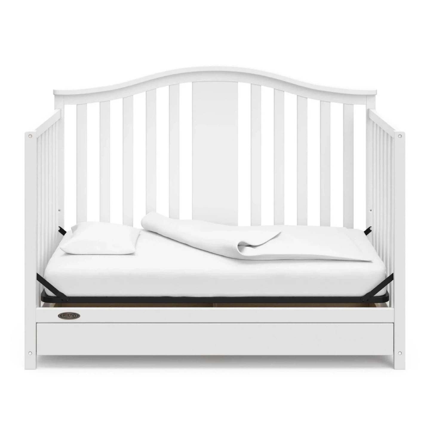 Graco Crib with Drawer and Mattress - photo 2