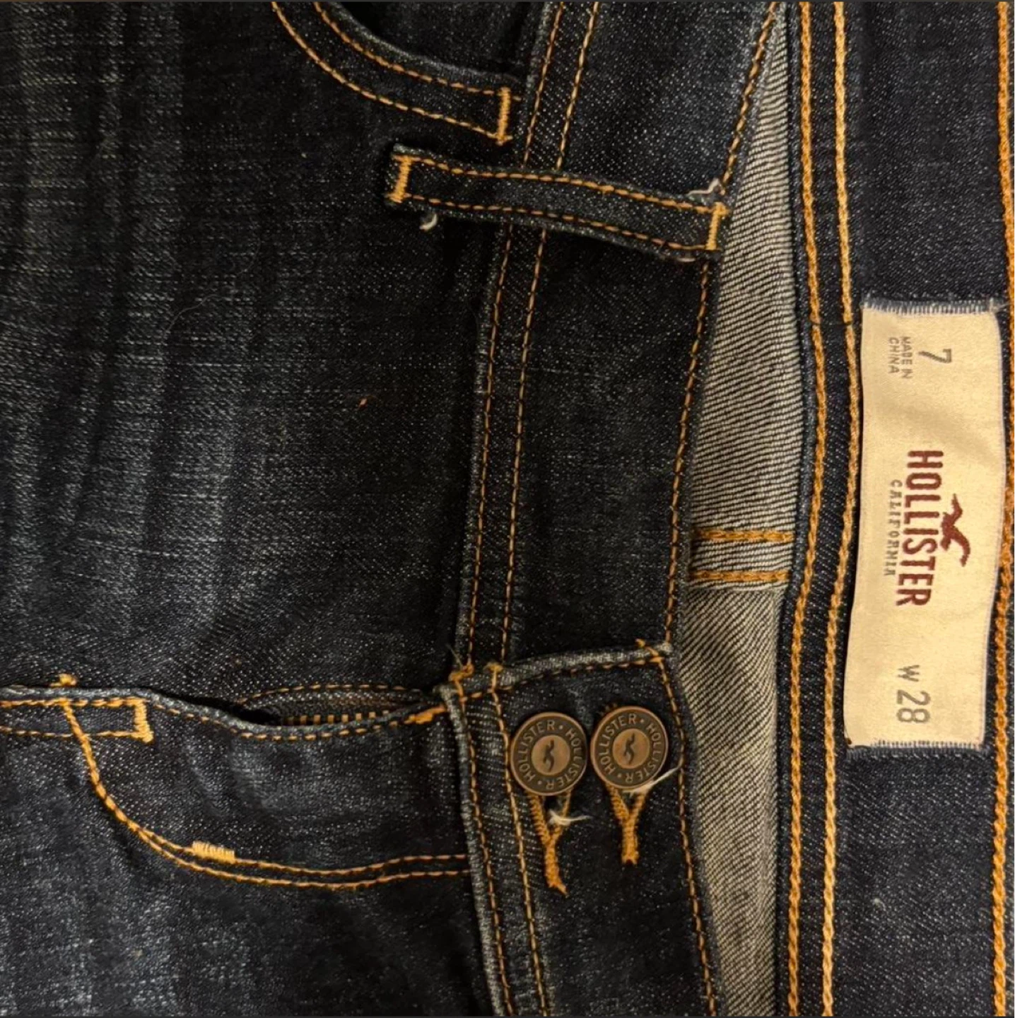 Hollister vintage micro Denim Shorts - Size 7 - photo 3