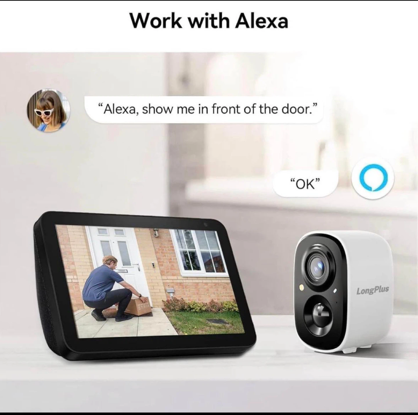 Brand new LongPlus 2K QHD Wireless Security Cameras (2 Pack) - photo 5