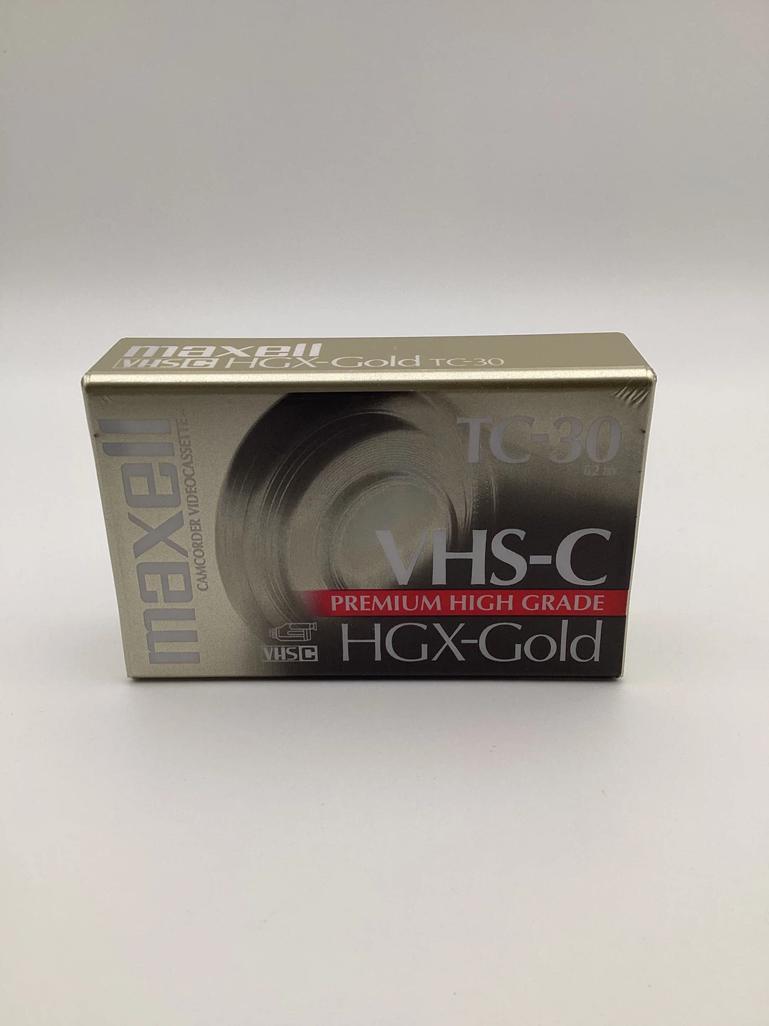 Maxell HGX-Gold VHS-C TC-30 Camcorder Videocassette