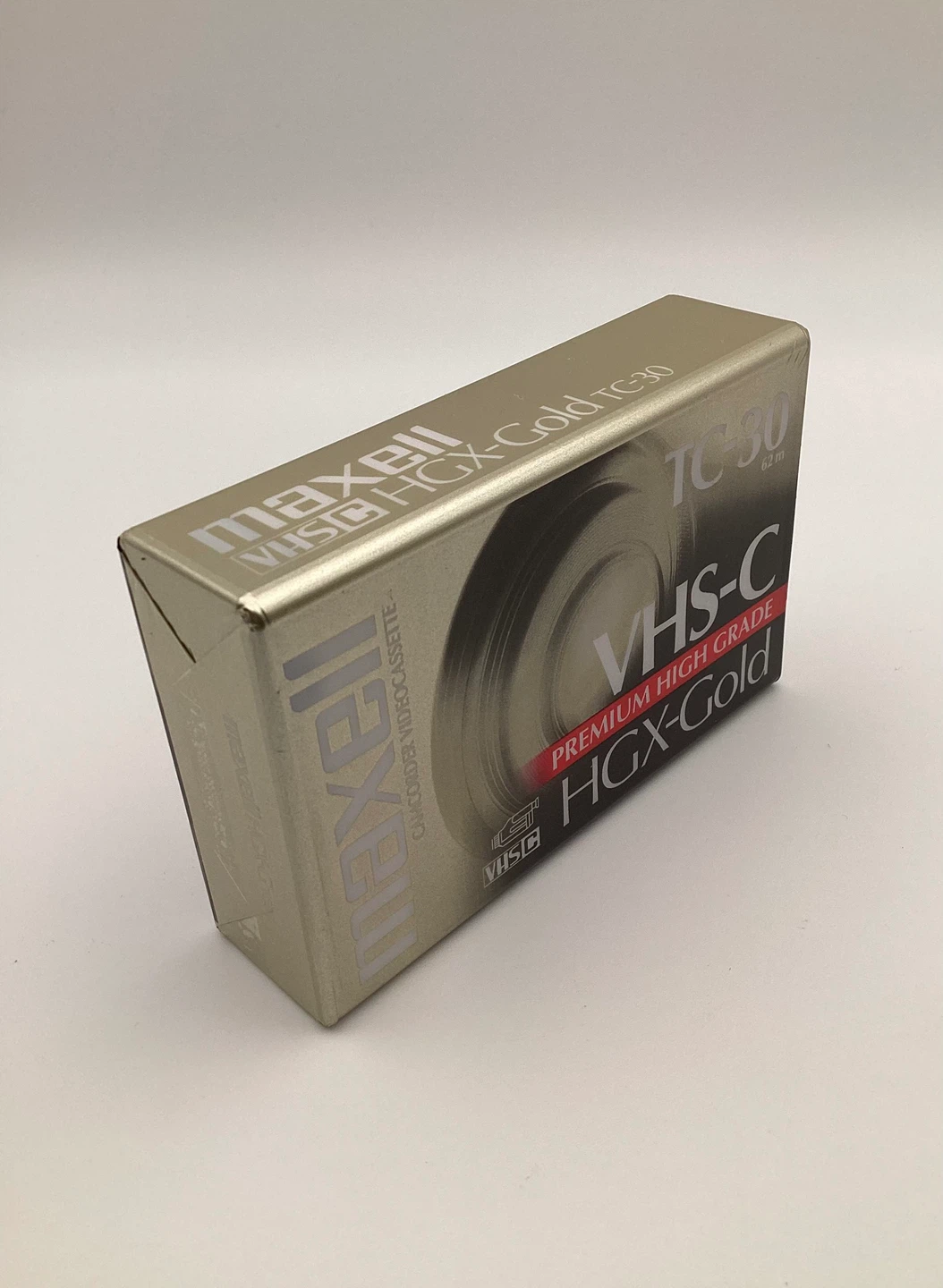 Maxell HGX-Gold VHS-C TC-30 Camcorder Videocassette - photo 3