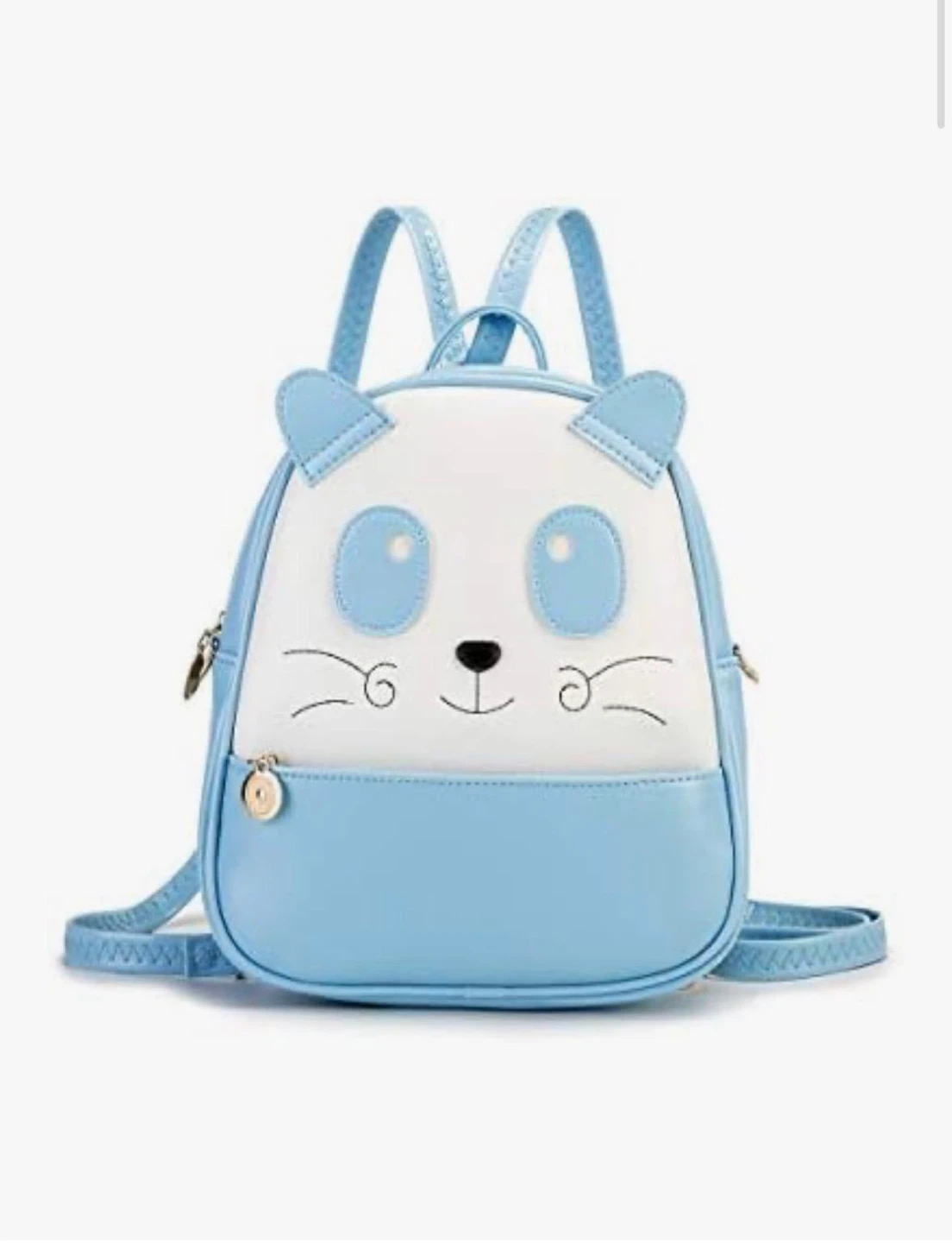 Brand new Cute Blue Panda 2 Way Mini Backpack