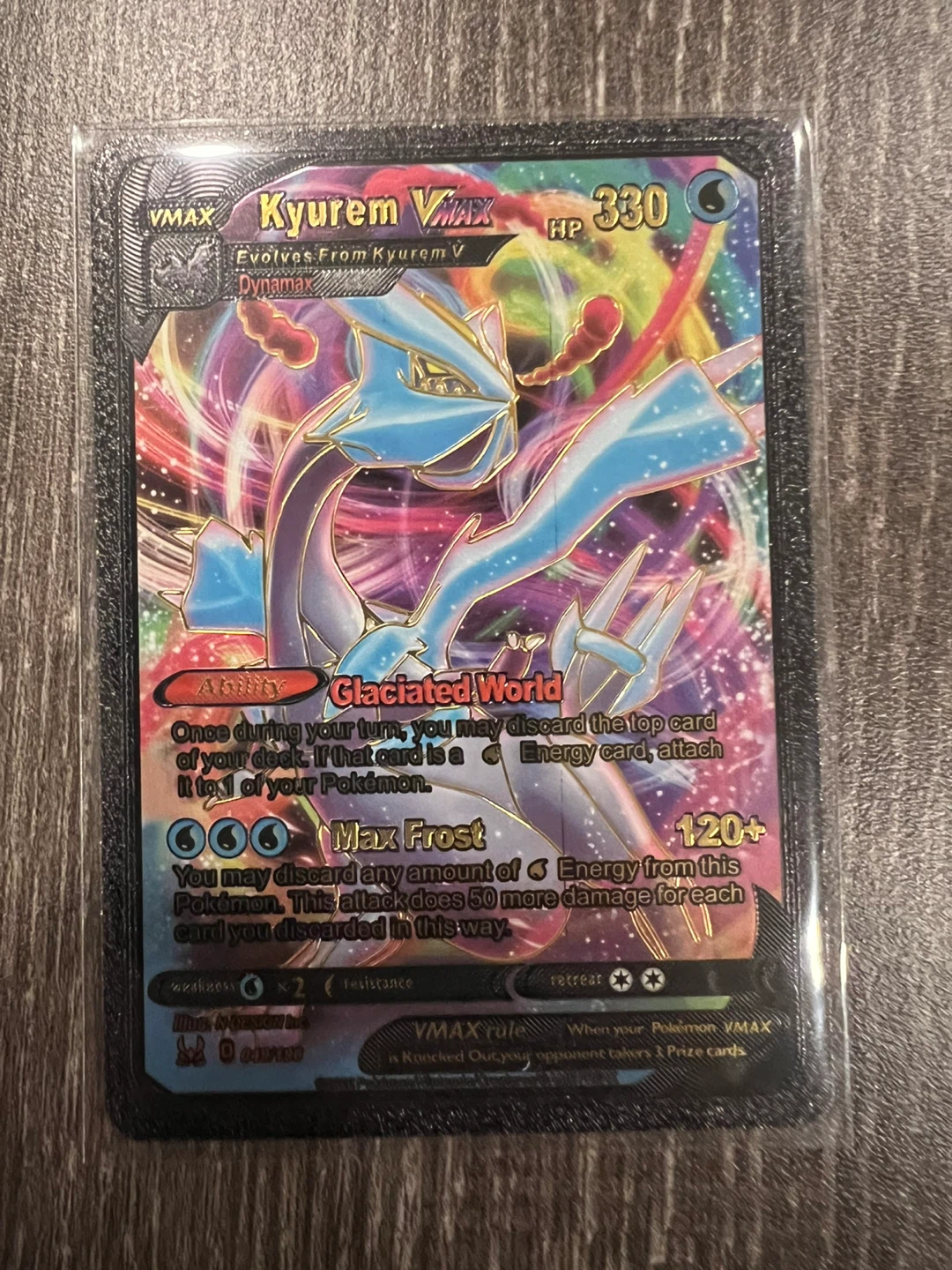 Pokémon TCG Kyurem VMAX Card