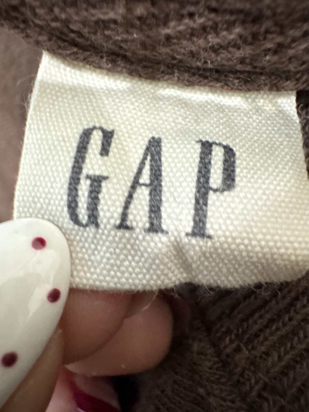 GAP Crewneck Sweatshirt Brown Size Small - photo 5
