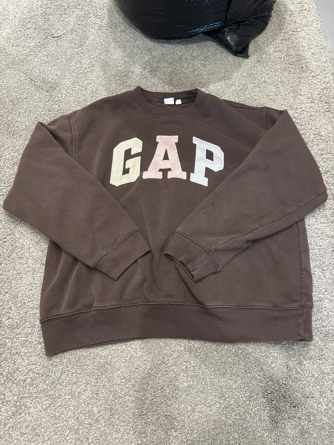 GAP Crewneck Sweatshirt Brown Size Small
