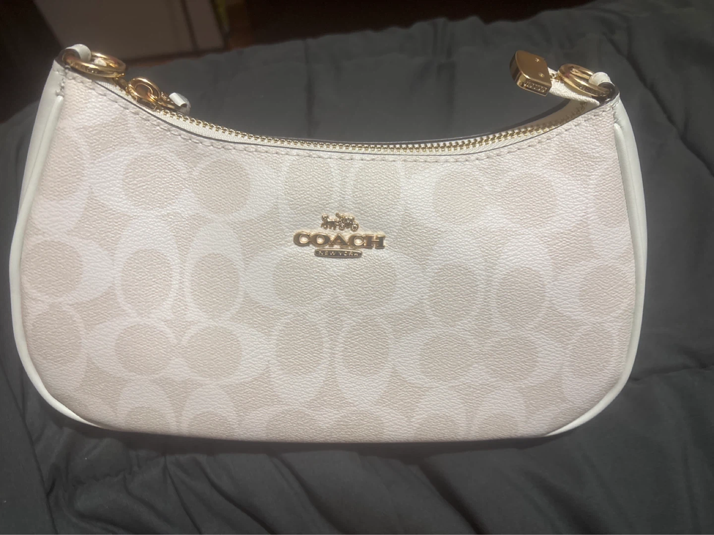 Coach Monogram Shoulder Bag