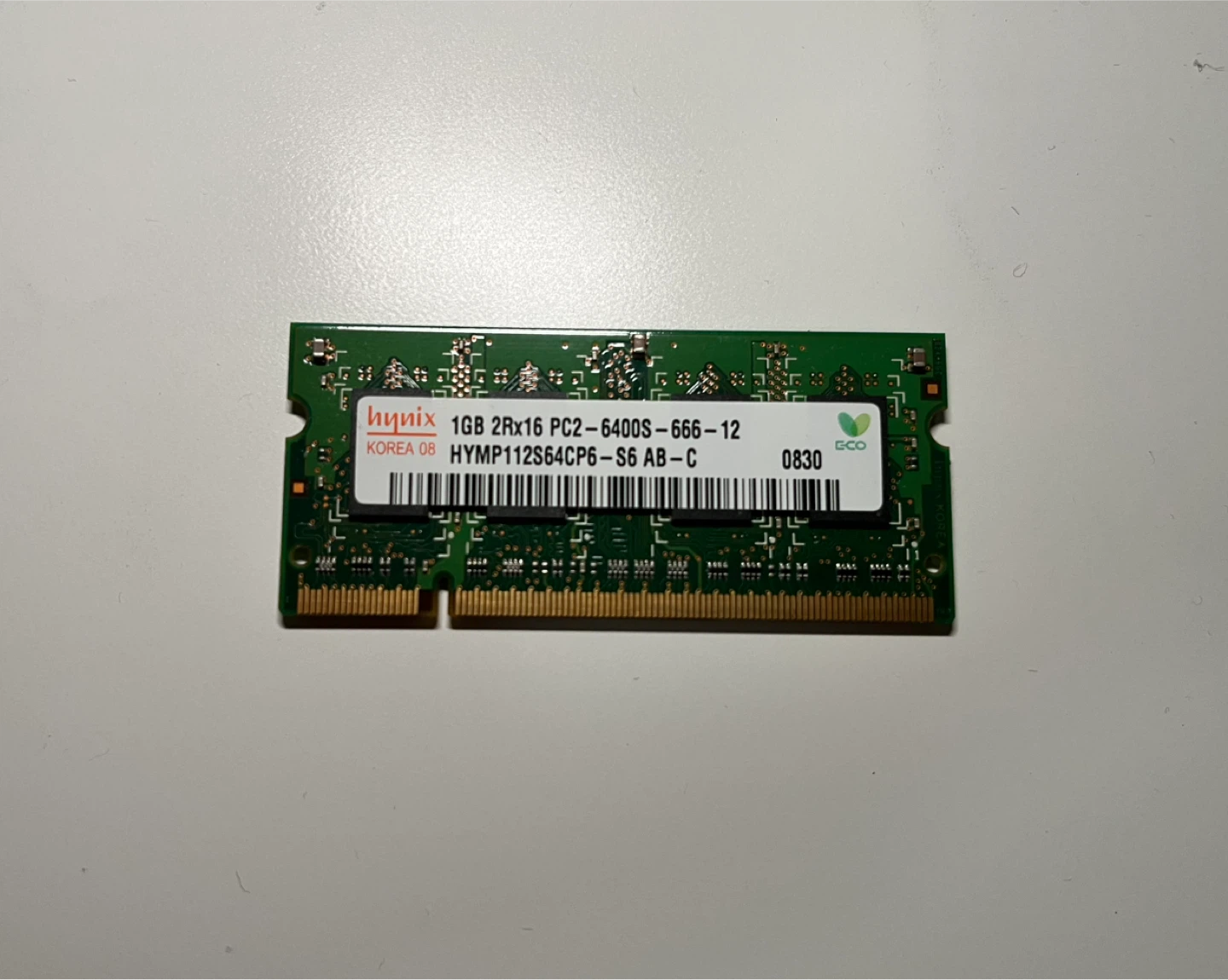 Hynix 1GB PC2-6400S Laptop RAM Module - photo 2