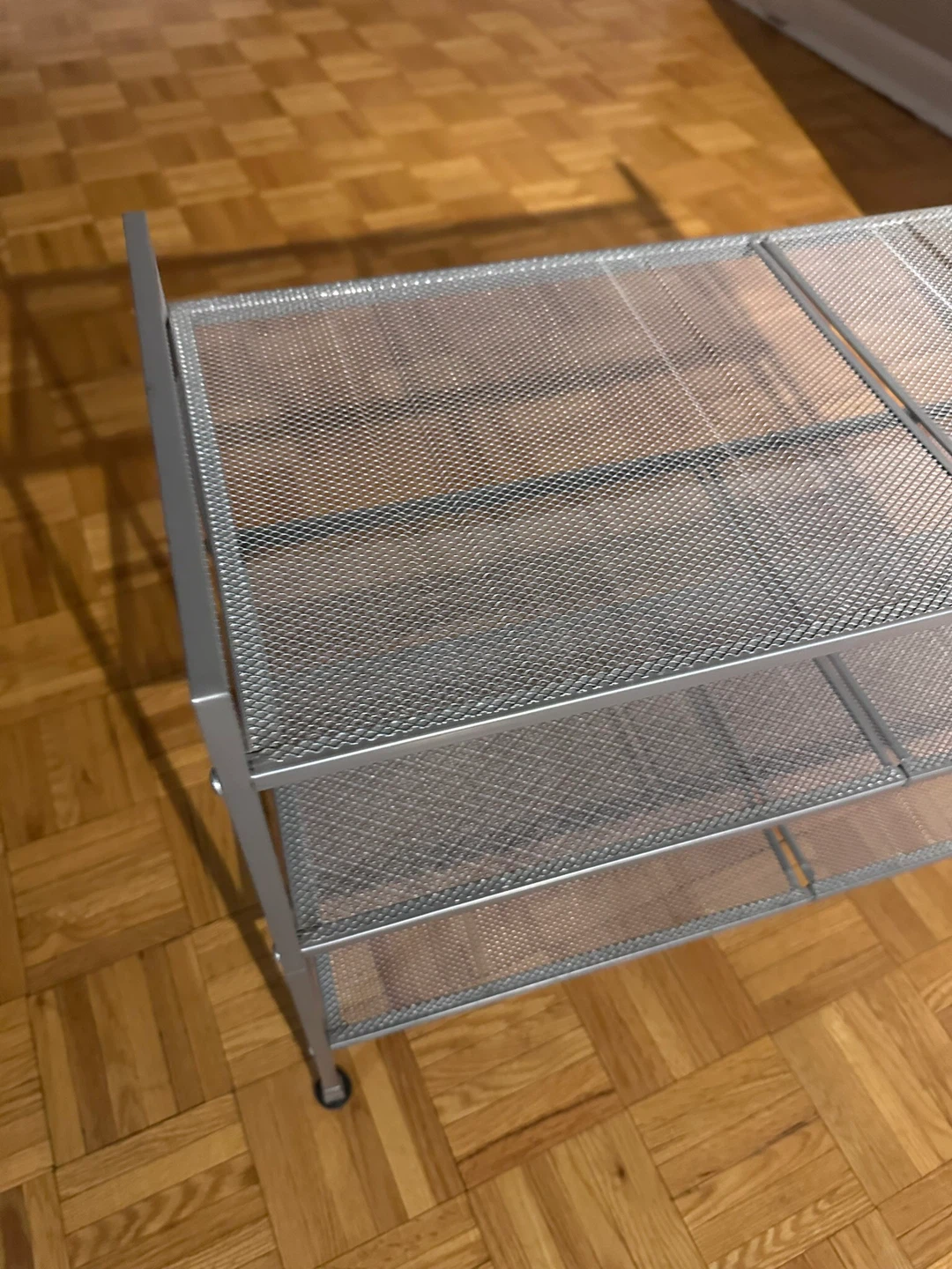 3-Tier Metal Mesh Shoe Rack - photo 2