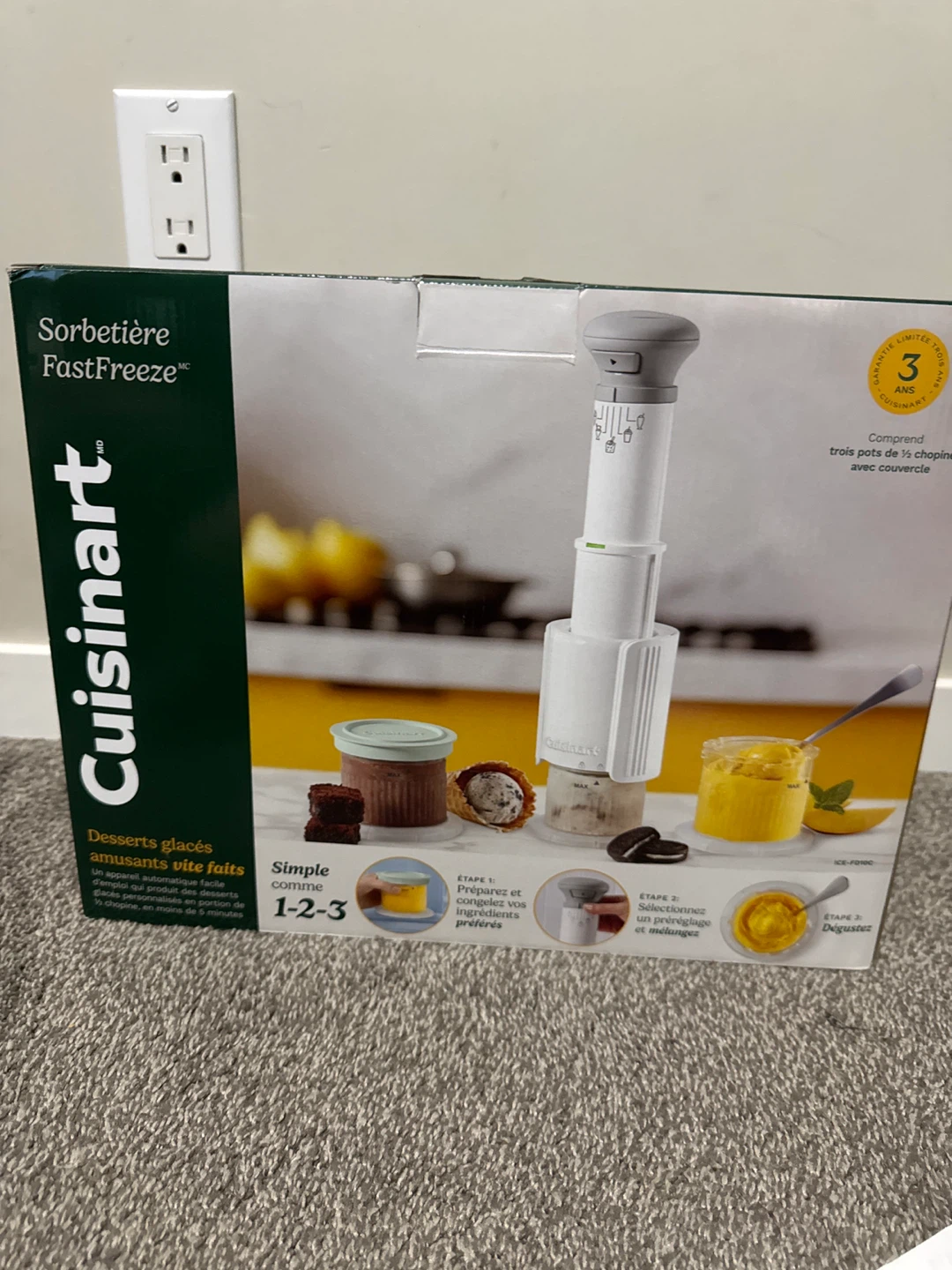Cuisinart FastFreeze Sorbet Maker
