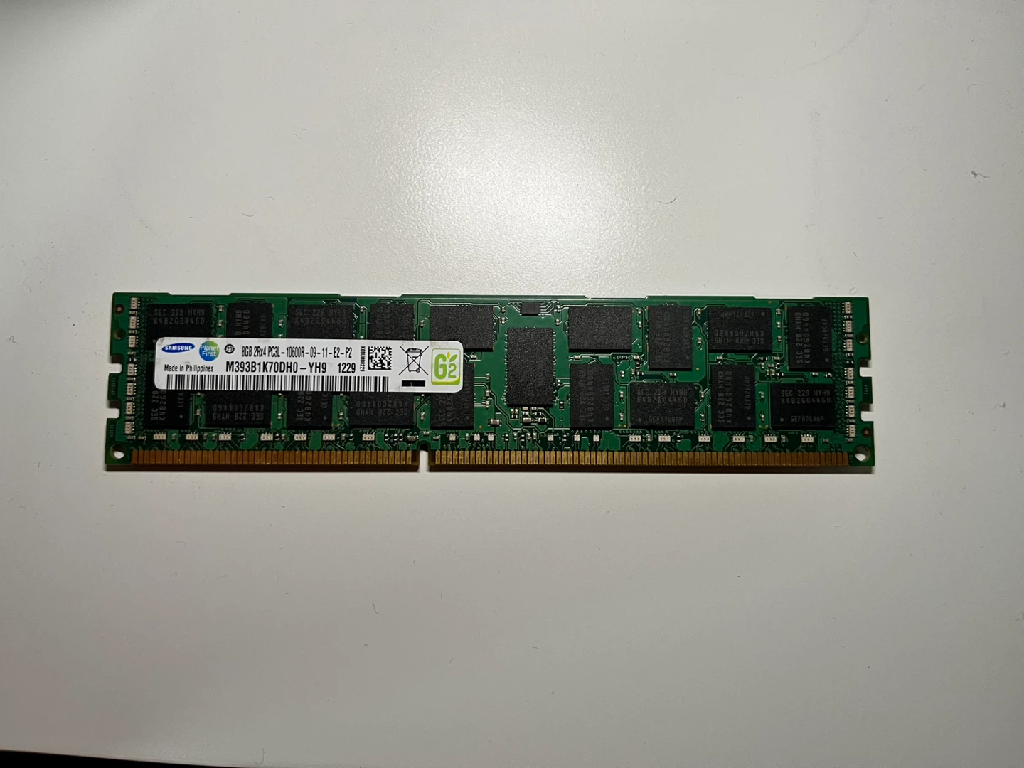 Samsung 8GB DDR4 RAM Stick