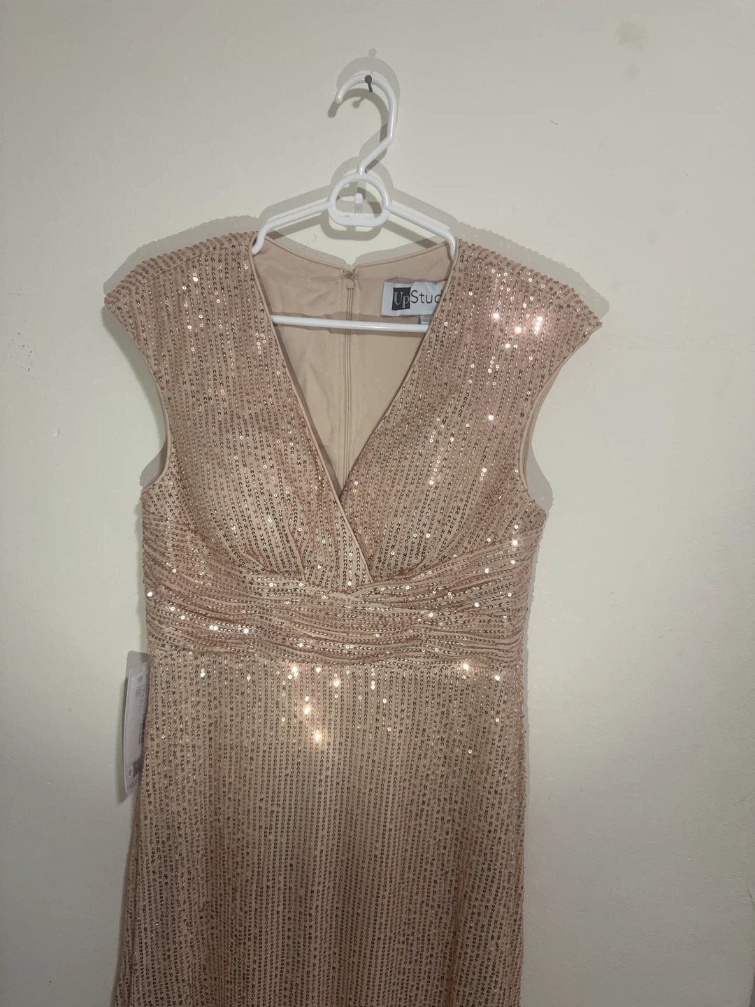 UpStudio Sequined V-Neck Maxi Dress - photo 3