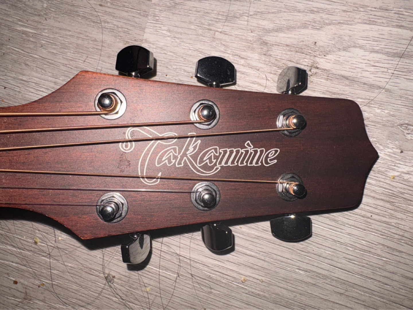 Takamine TP-4T Acoustic Guitar with Capo - photo 2