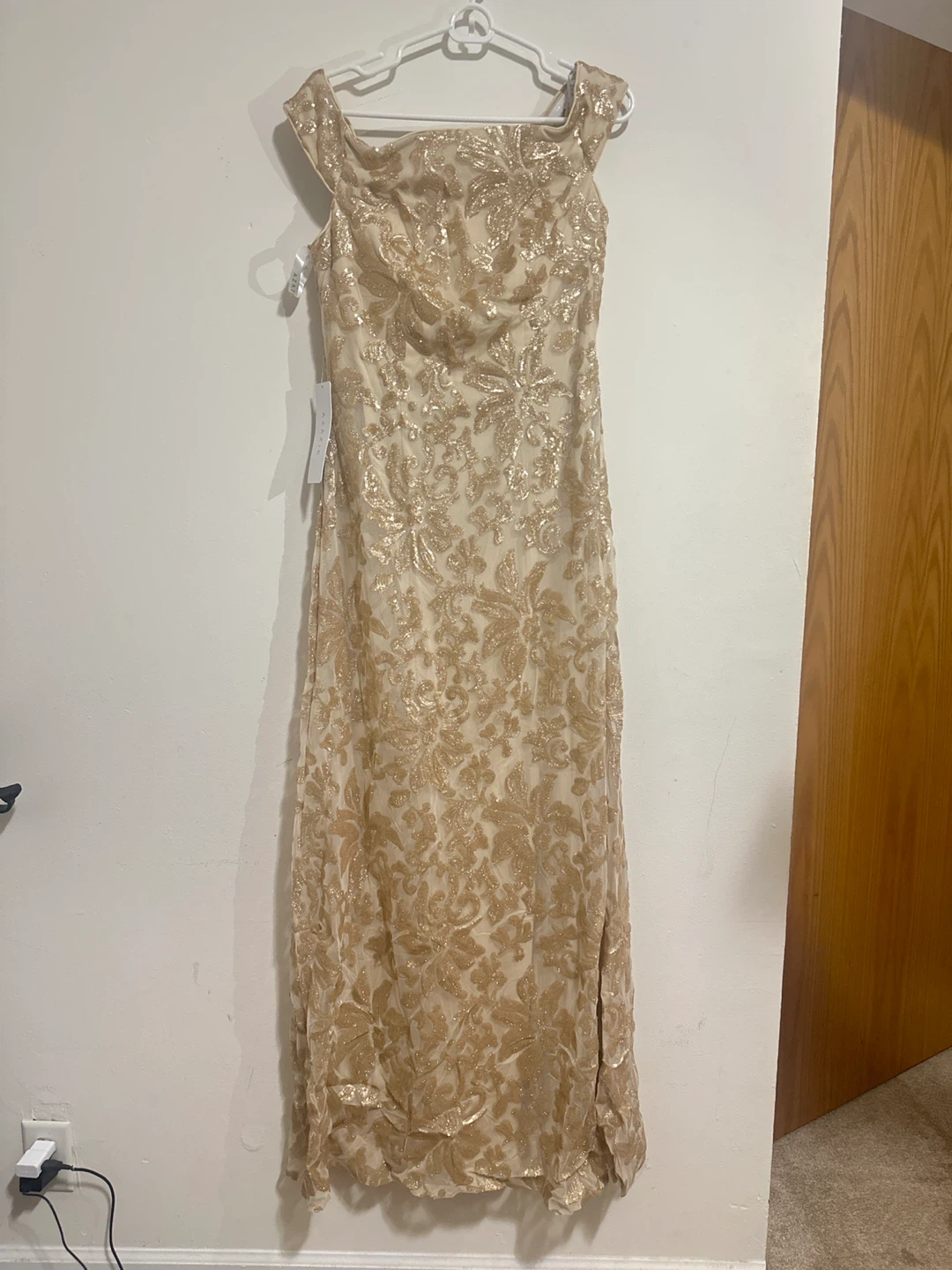 AZAZIE Champagne Porcelain Formal Dress