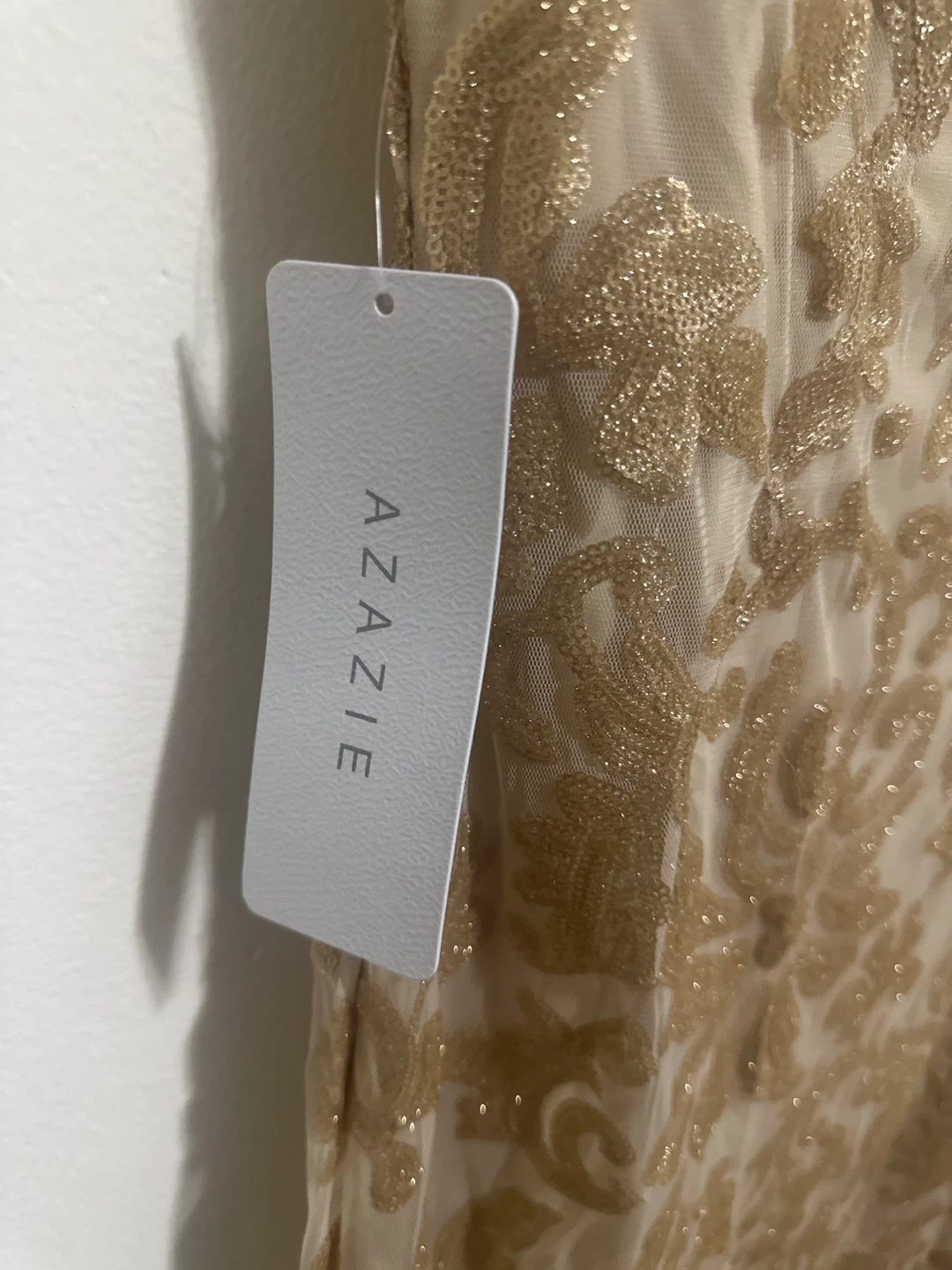 AZAZIE Champagne Porcelain Formal Dress - photo 3