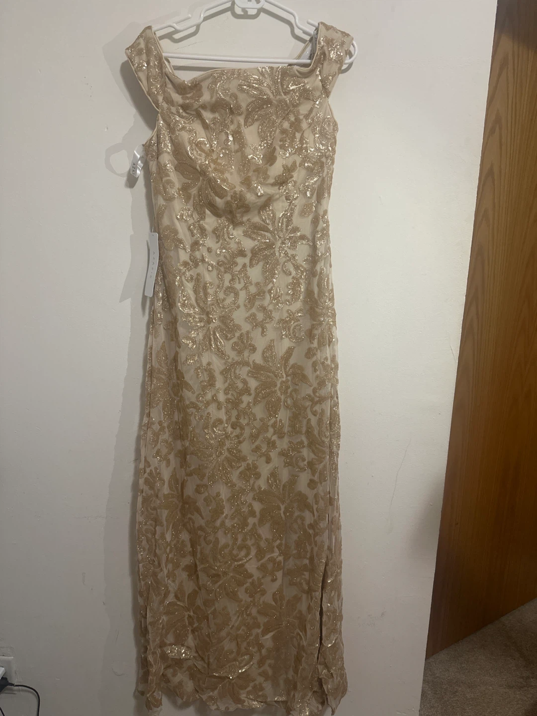 AZAZIE Champagne Porcelain Formal Dress - photo 2