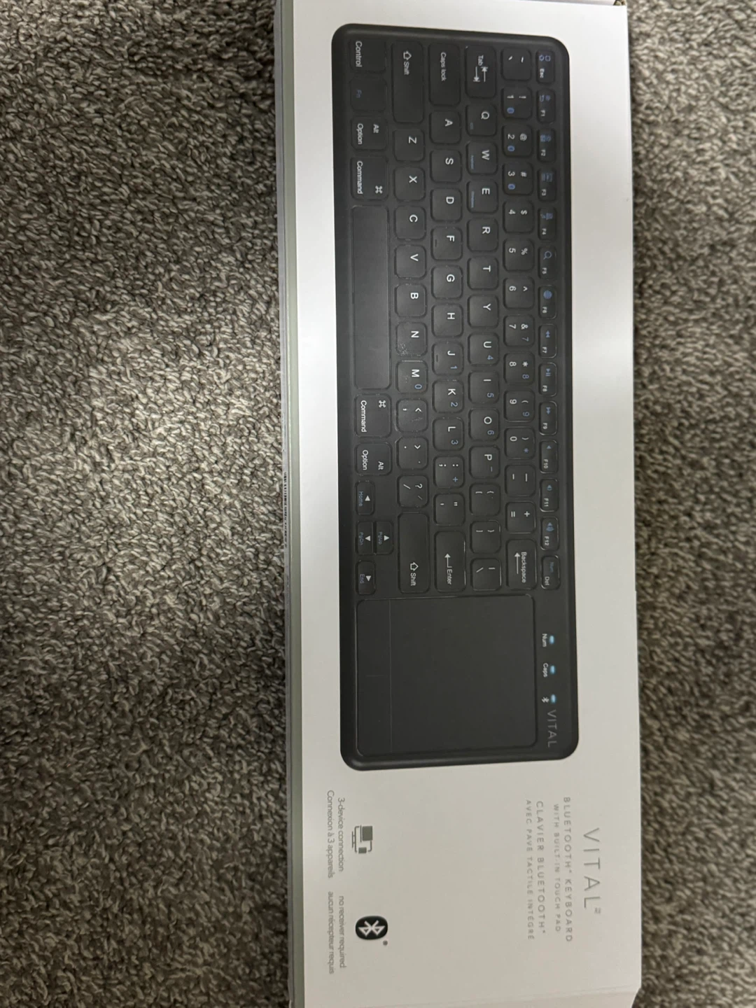 VITAL Bluetooth Keyboard with Touchpad
