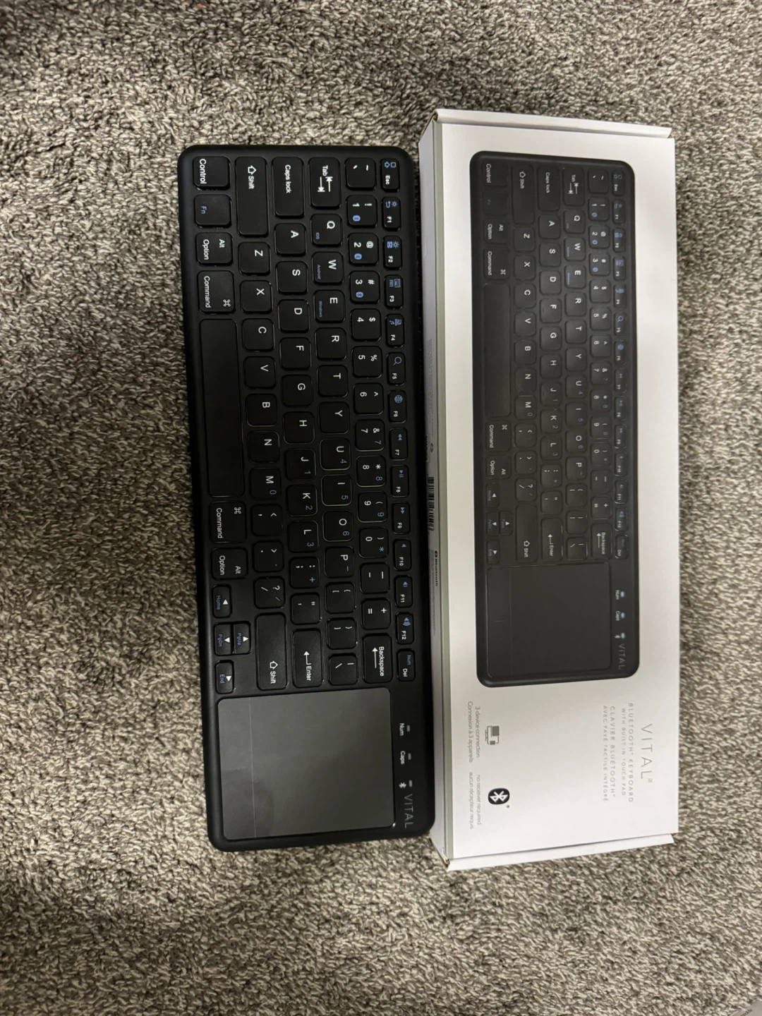 VITAL Bluetooth Keyboard with Touchpad - photo 3