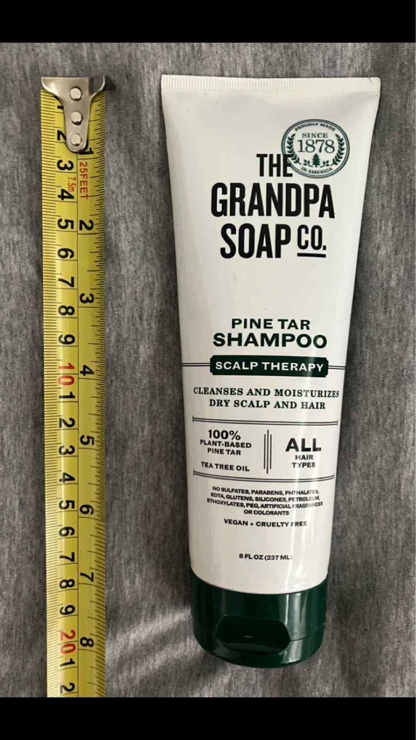 The Grandpa Soap Co. Pine Tar Shampoo - Scalp Therapy 🌲🧴