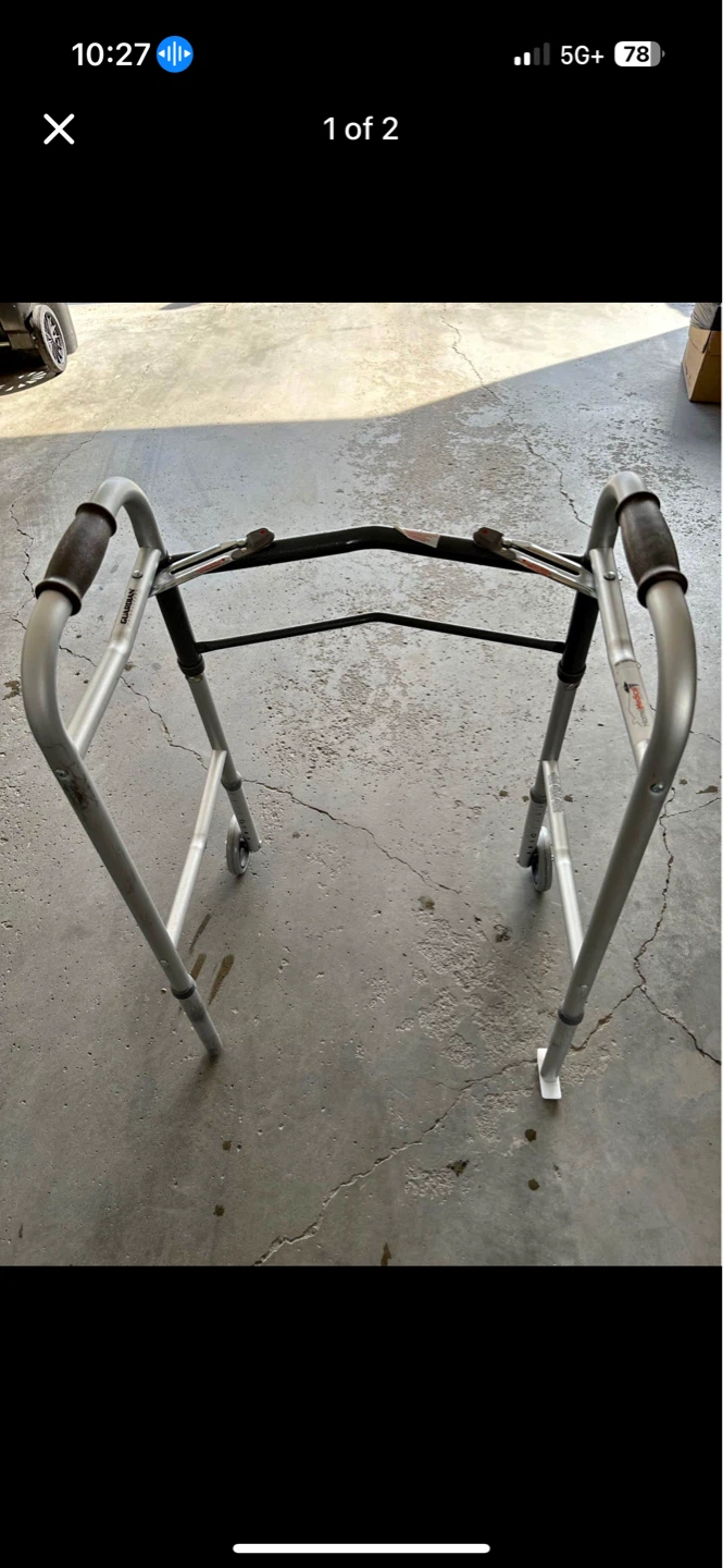 Folding Walker with Wheels