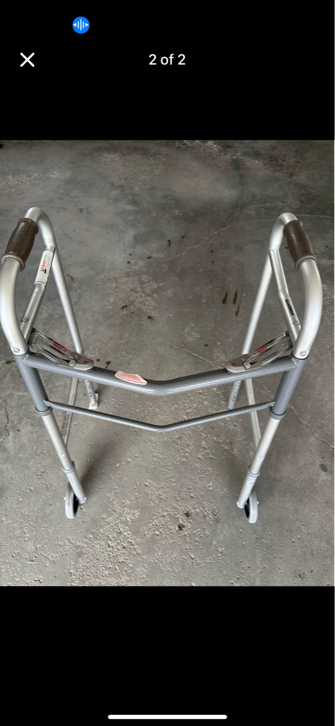Folding Walker with Wheels - photo 2