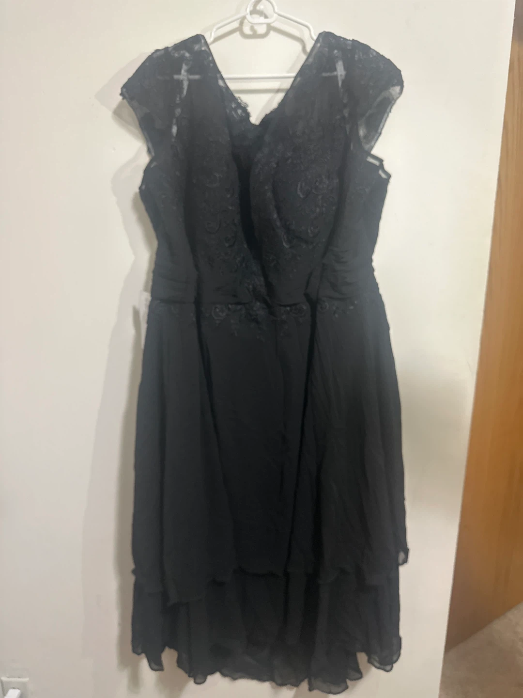 Sirondia Black Lace Dress - Size US 14 - photo 2