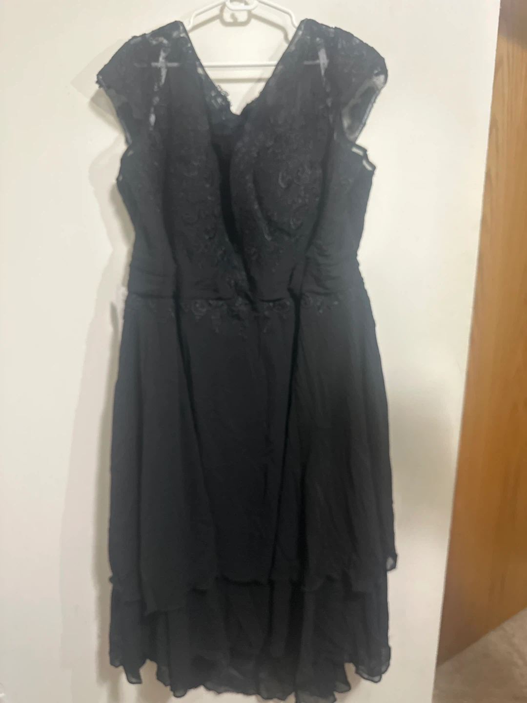Sirondia Black Lace Dress - Size US 14