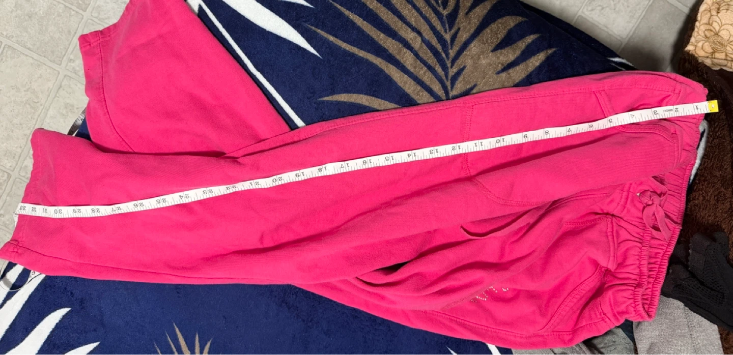 Pink Cropped Sweatpants - photo 2