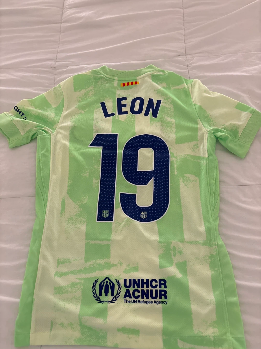 FC Barcelona Soccer Jersey - Leon #19 - photo 2