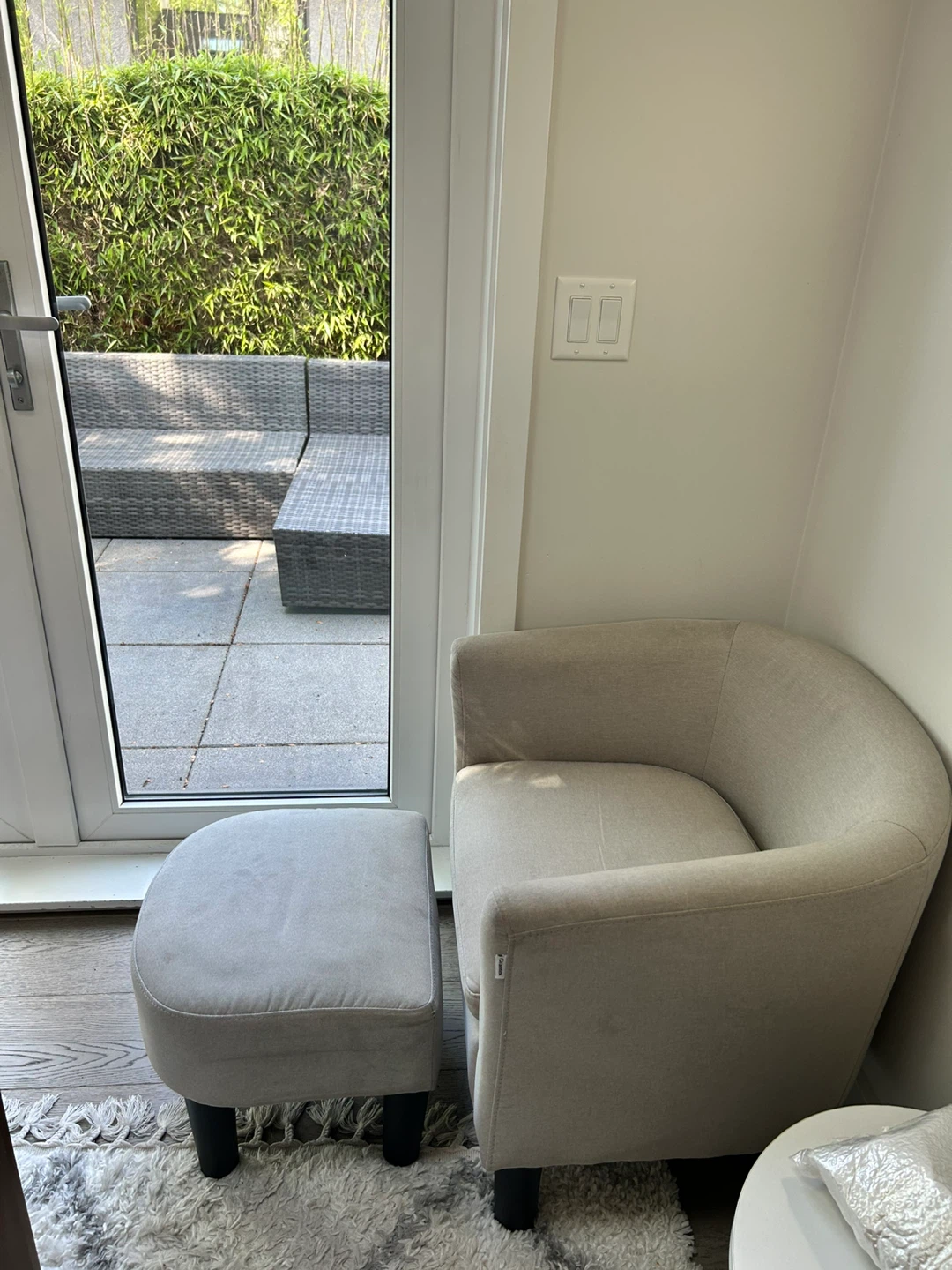 Armchair and Ottoman Set - photo 2